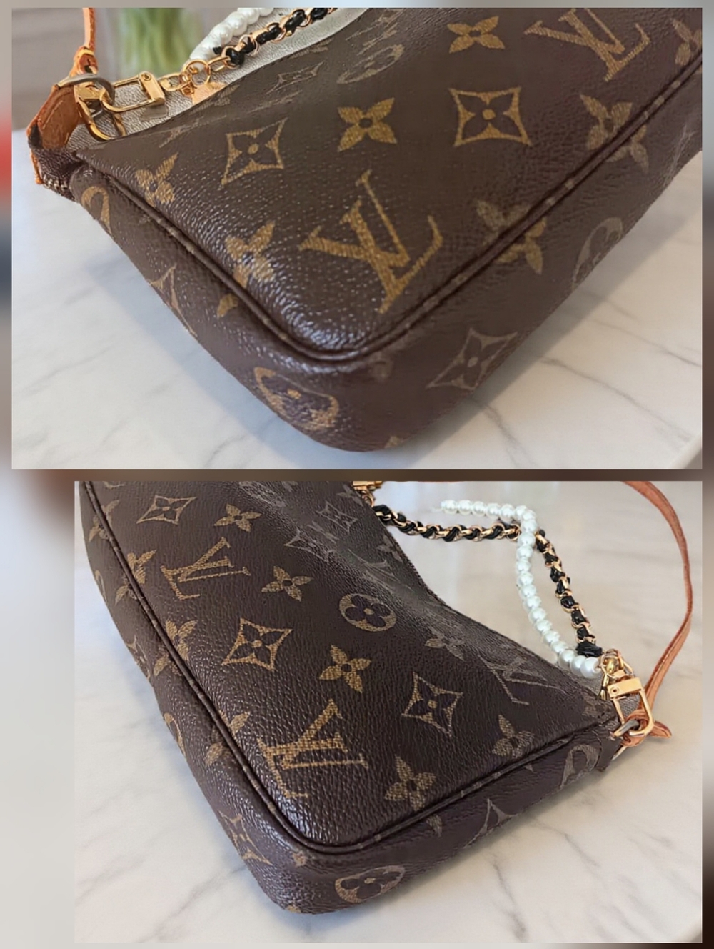 Louis Vuitton Pochette Accessoires Monogram Vintage 2001 ✨ - Picture 10 of 14